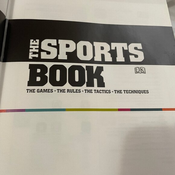 The Sports Book Hardcover By DK Publishing VERY GOOD  Condition - Picture 9 of 11